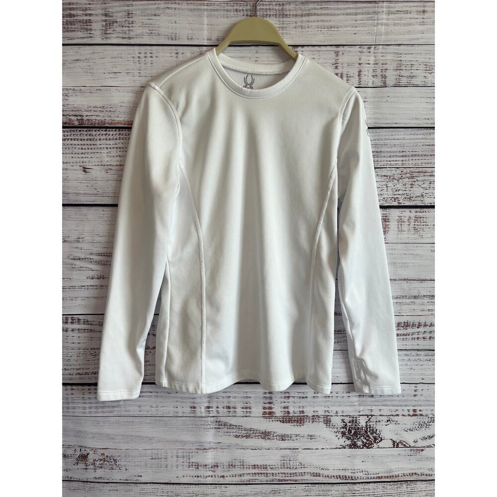 Spyder Women's Long Sleeve Performance Top Base Layer White Medium